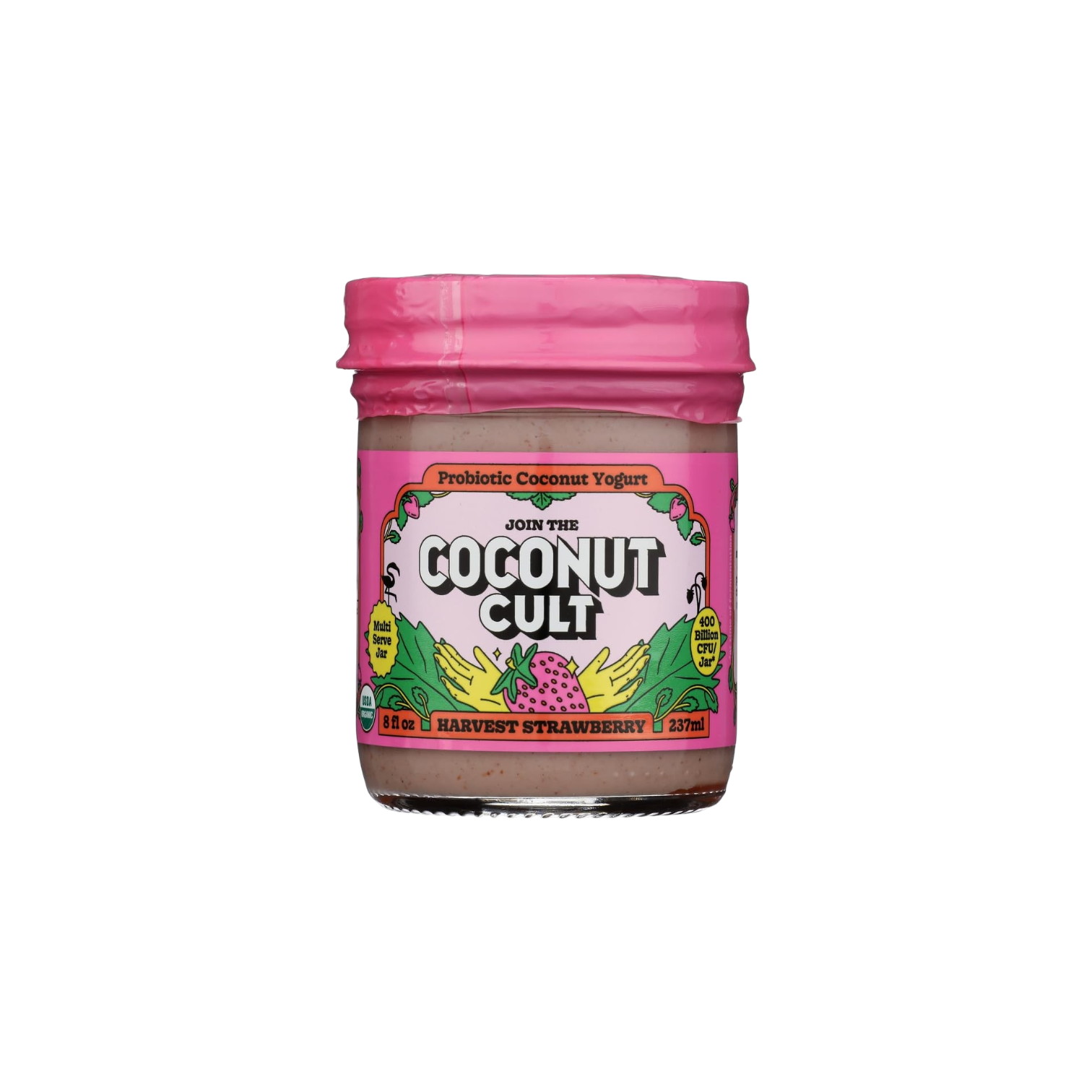 Coconut Cult Harvest Strawberry Coconut Yogurt
